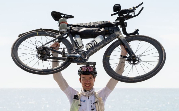 French cyclist pursues lifelong dream with 19,000km ride to Vietnam