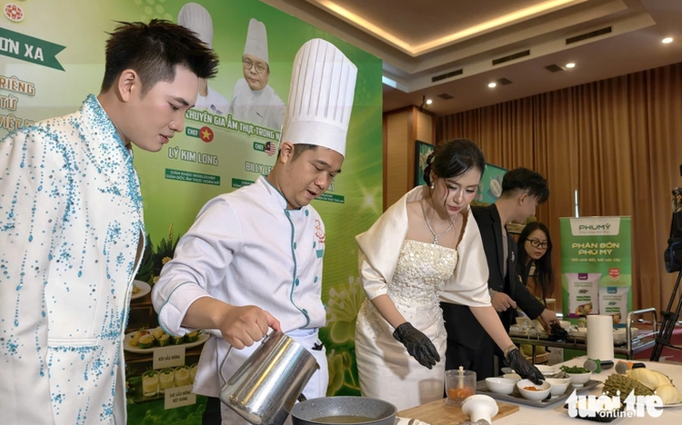 Vietnamese, Thai, Malaysian chefs showcase 7 durian-inspired dishes to promote Dak Lak tourism