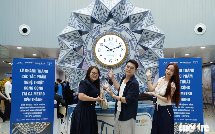Public art unveiled at Ho Chi Minh City’s largest metro station