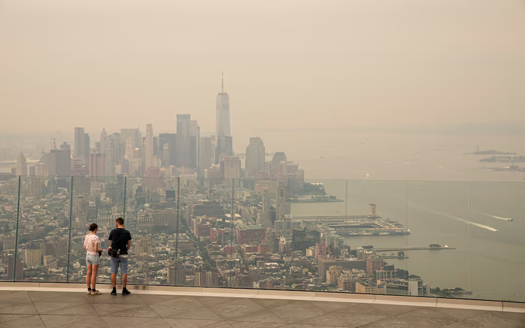 Canada wildfire smoke blankets US Midwest, Northeast with hazardous air