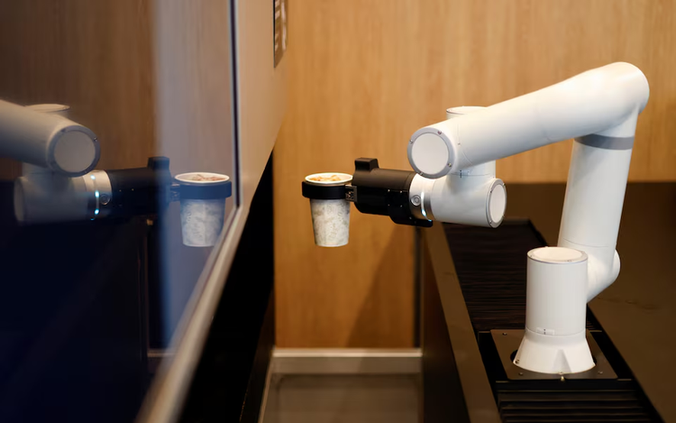 South Korean shops turn to robots, self-service to escape labour woes