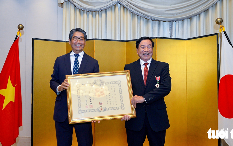 Vietnamese Japanese-language educator honored with Japan’s Order of the Rising Sun 