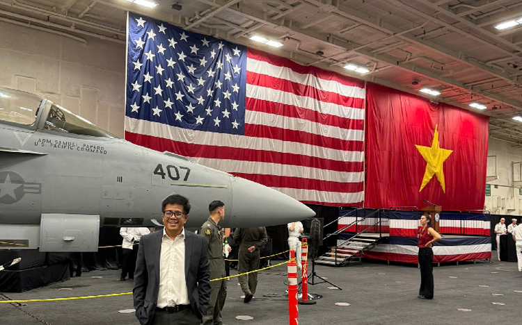 On USS George Washington deck: Strategic trust and evolution of Vietnam-US relations