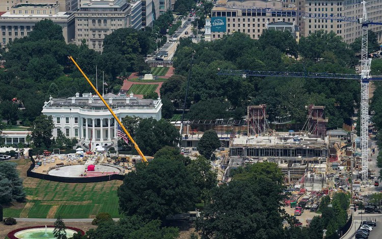 US appeals court blocks Trump’s $400 million White House ballroom project