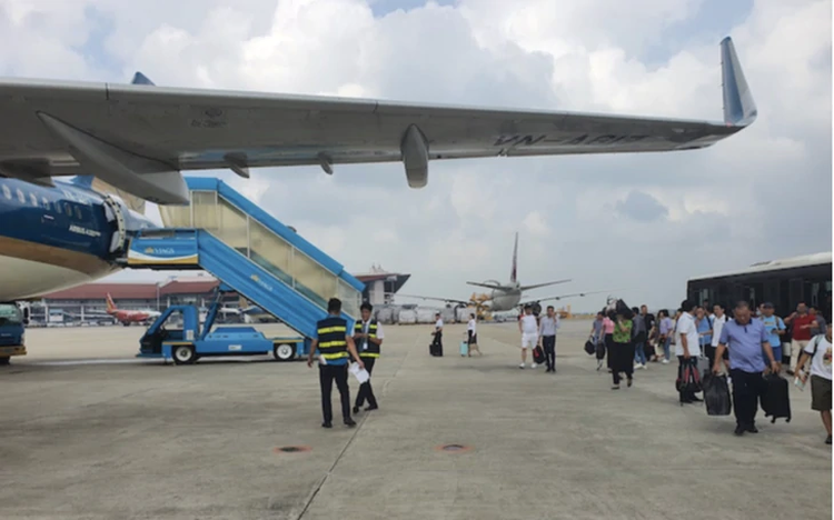 The reason why Can Tho airport in southern Vietnam loses all international routes