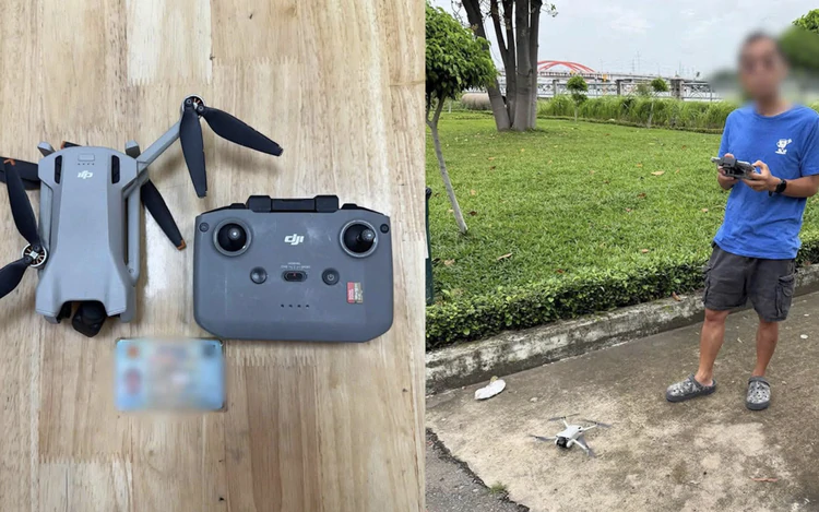 Which areas of Ho Chi Minh City ban drone, UAV use?