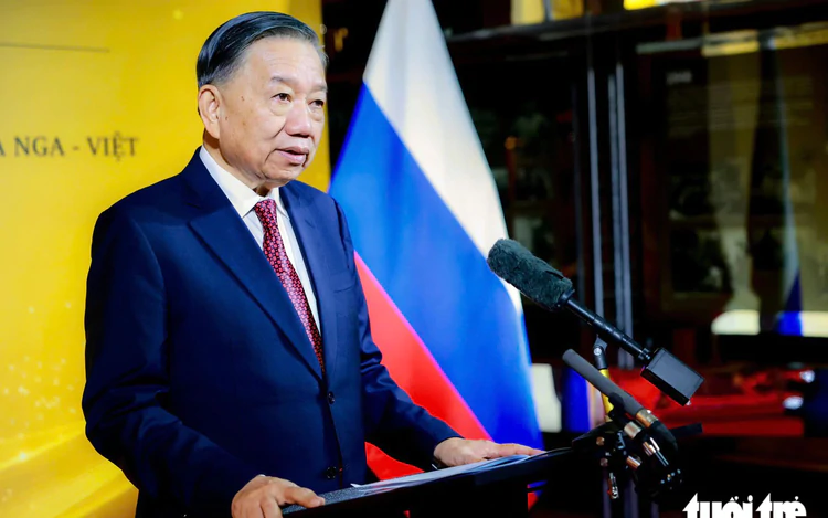 Top leader attends launch of Vietnam-Russia heritage and cultural connectivity space in Moscow