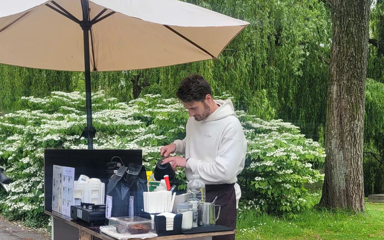 Croatian man brings Vietnam’s sidewalk coffee culture to Amsterdam
