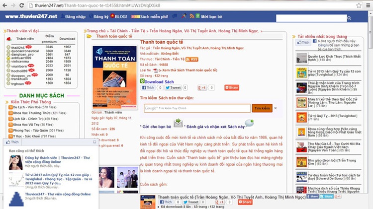 An elusive book-pirating website changes content