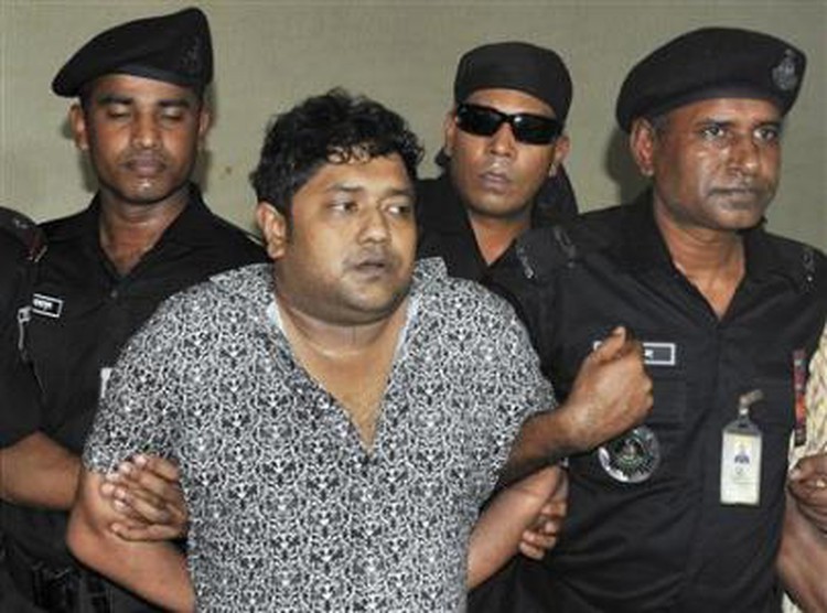 Lawyers, public chant "hang him" as Bangladesh building owner led to court