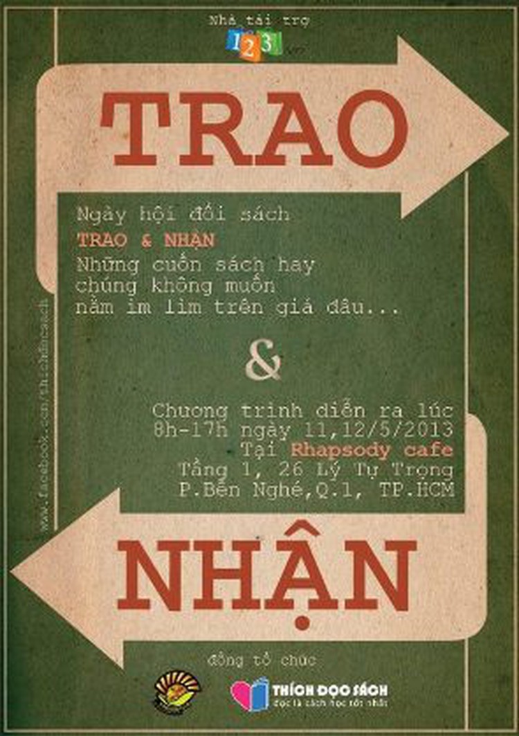 HCMC book exchange day in May