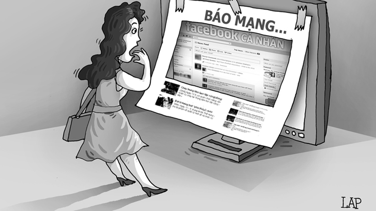 When Facebook feeds the media