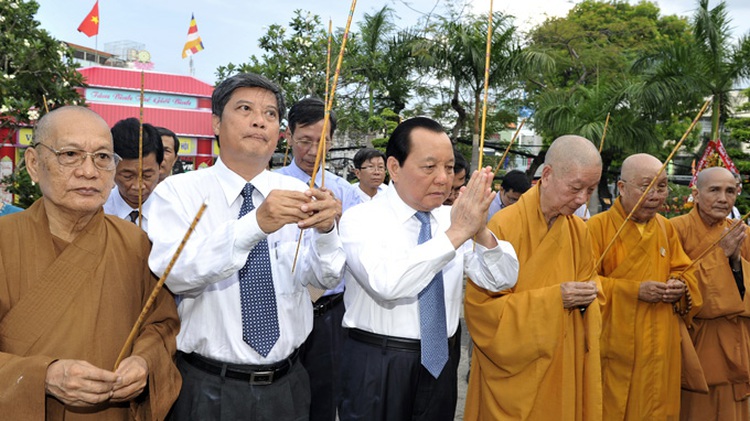 Tribute offered to Bodhisattva Thich Quang Duc