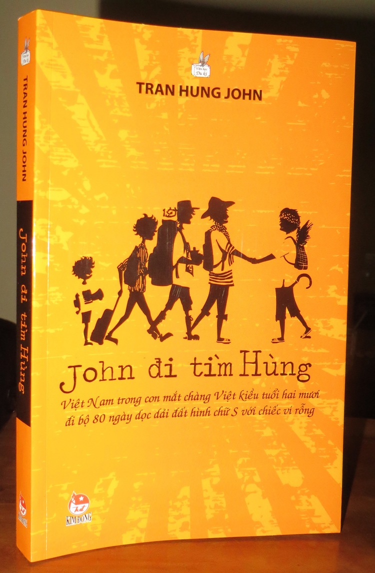Tran Hung John releases book on penniless cross-Vietnam trip