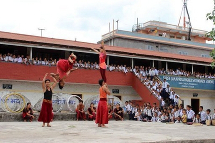 Rescued Nepalis find new life in circus