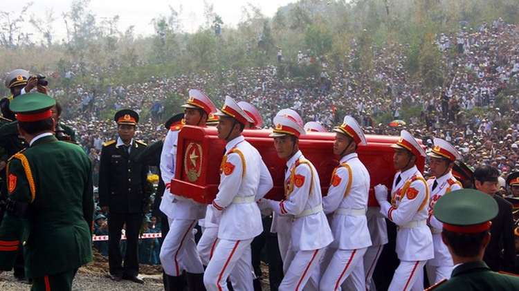 Final farewell to General Giap as state funeral ends