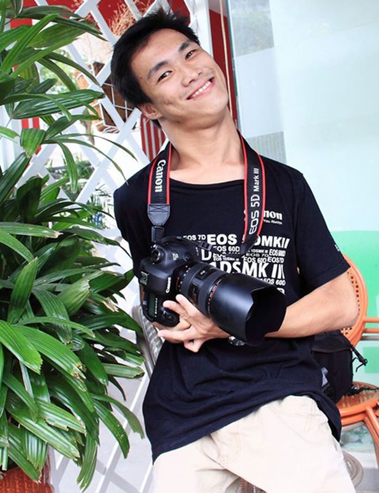 Physically-challenged man captures world with camera