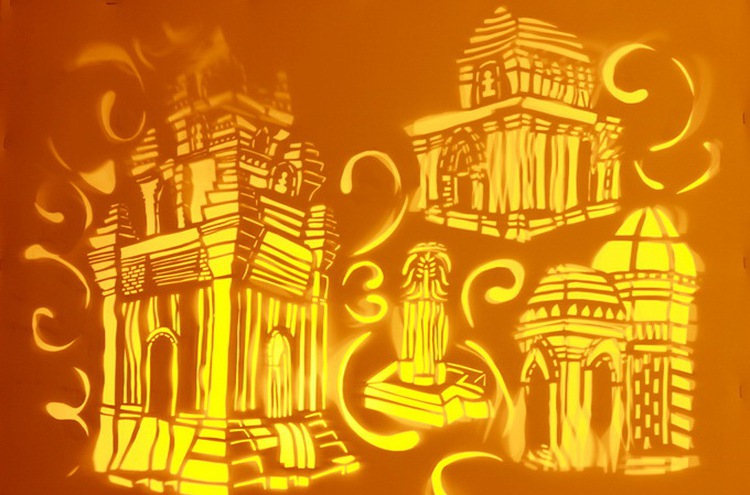 Ongoing paper carving exhibit highlights Champa culture