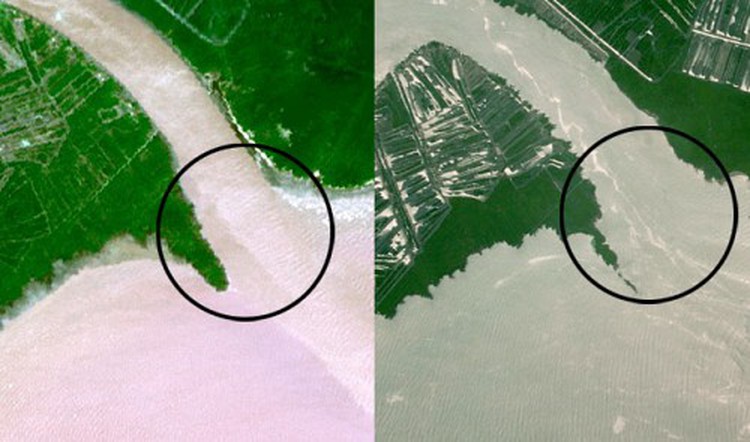 Ca Mau loses 1.5km of land to sea over 40 yrs