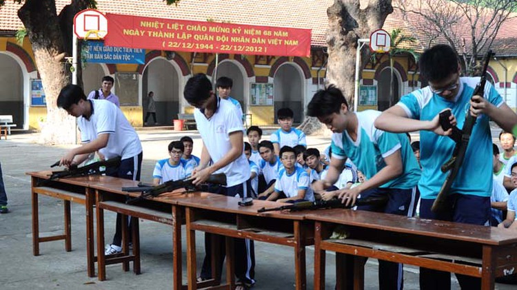 National defense to become official subject in high school, college