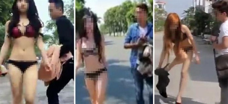 Will fines be imposed for public nudity?