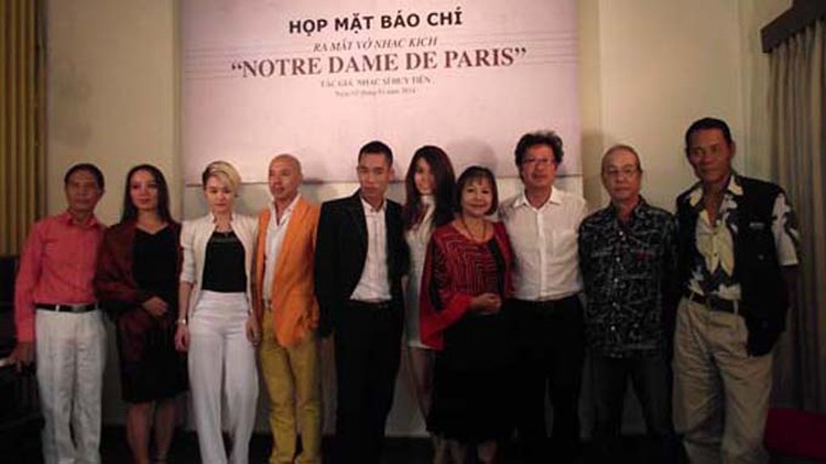 Vietnamese musical version of "Notre-Dame de Paris" to be showcased