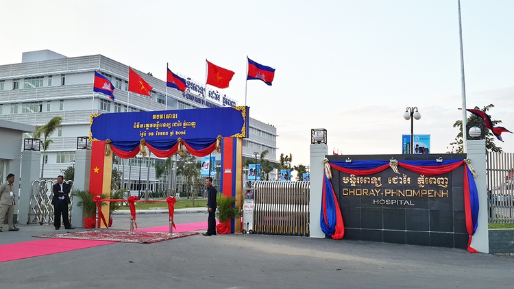 Cho Ray-Phnom Penh hospital inaugurated in Cambodia