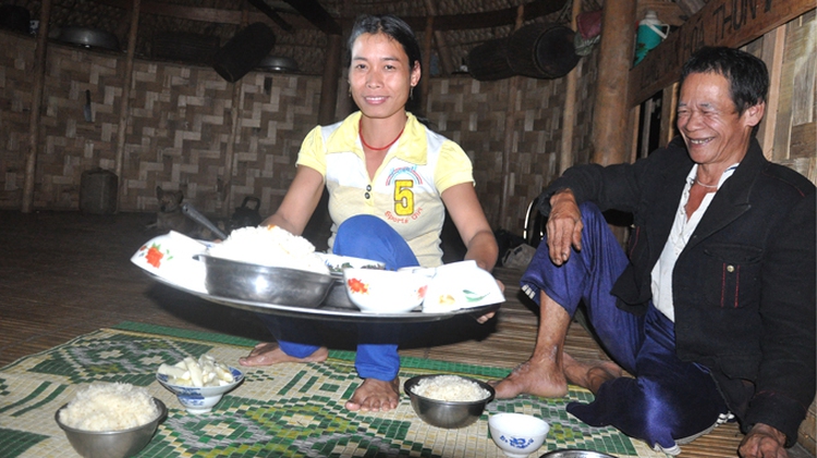 The happy, hospitable village