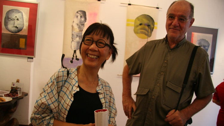 Swiss couple’s artworks exhibited in Vietnam’s southern hub