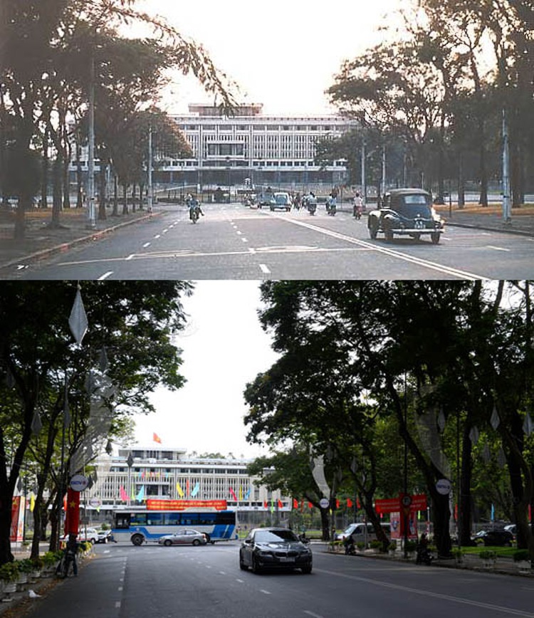 In photos: Saigon's icons then and now