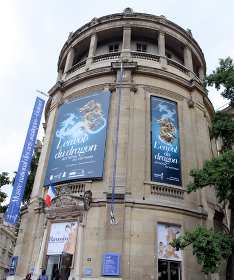 French exhibit features dragon image of Vietnam's culture
