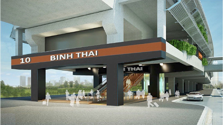 Aboveground metro station breaks ground in Vietnam’s southern hub