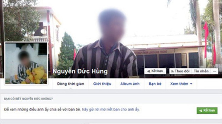 Vietnam inmate updates Facebook from cell