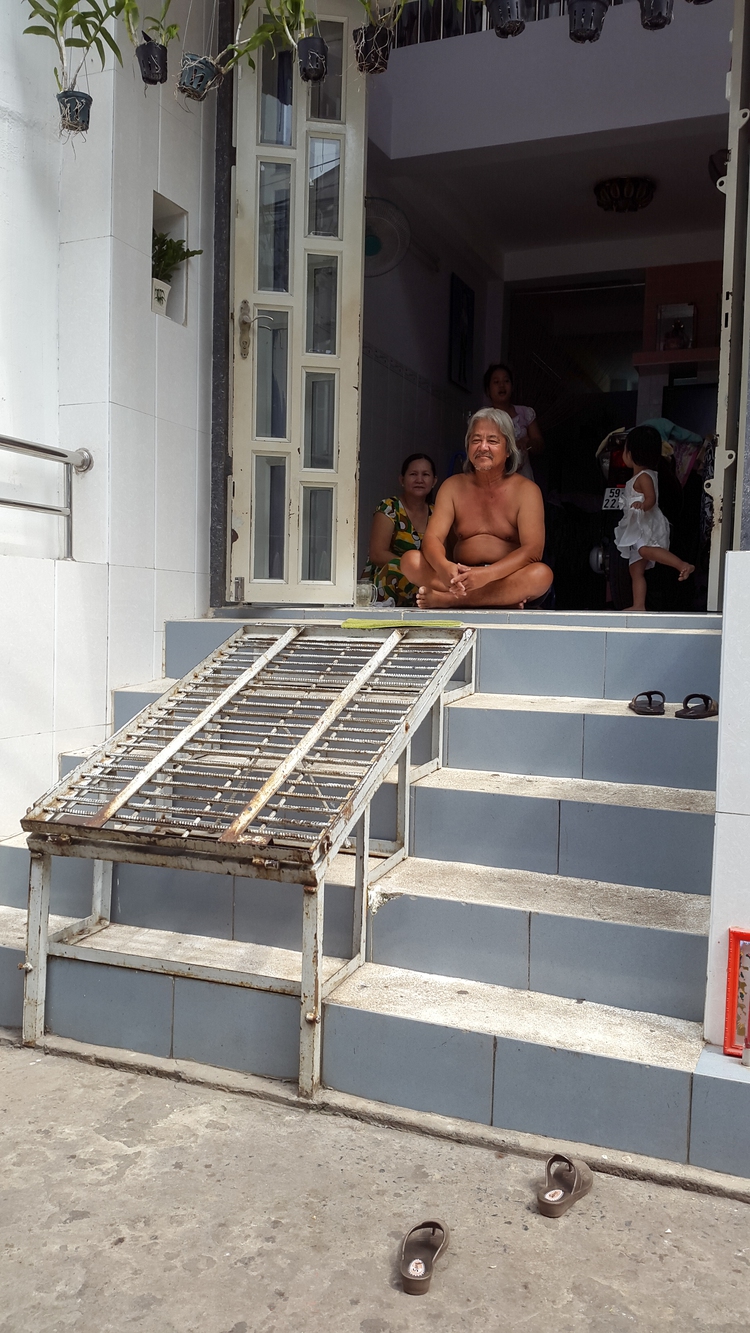 Vietnam man raises floor to prevent house becoming ‘underground bunker’