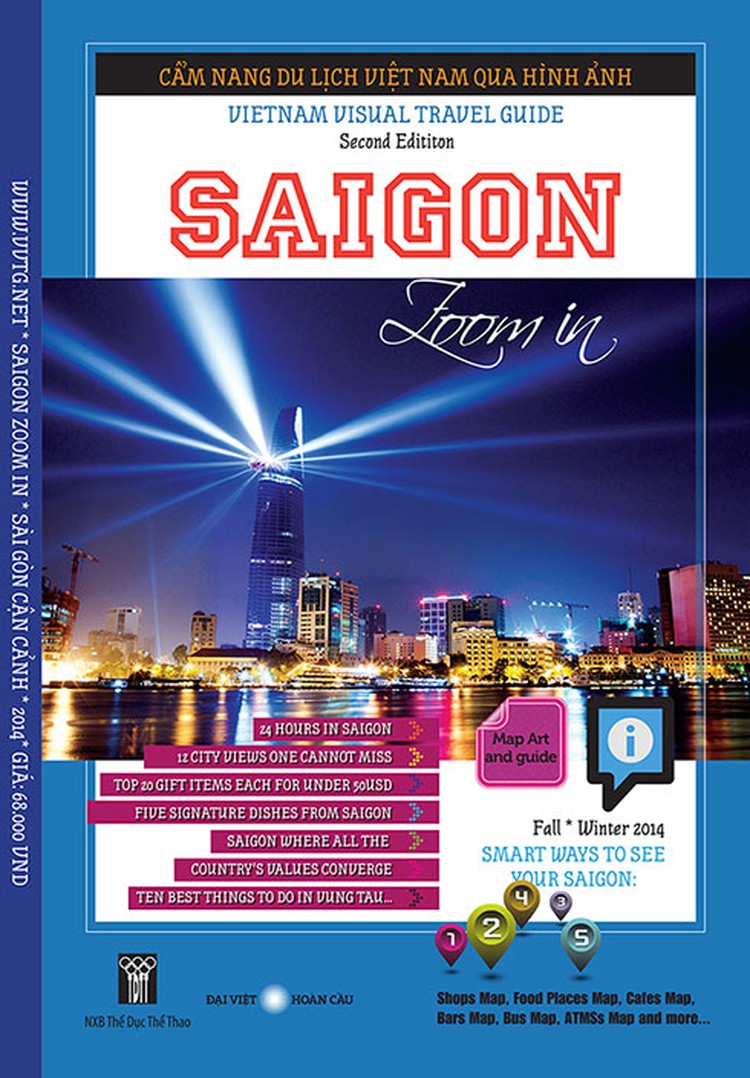 Bilingual book on travel in Saigon claims US design prize