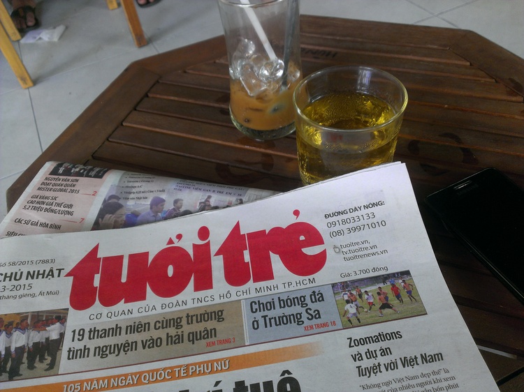 Breakfast @ Tuoi Tre News – March 9
