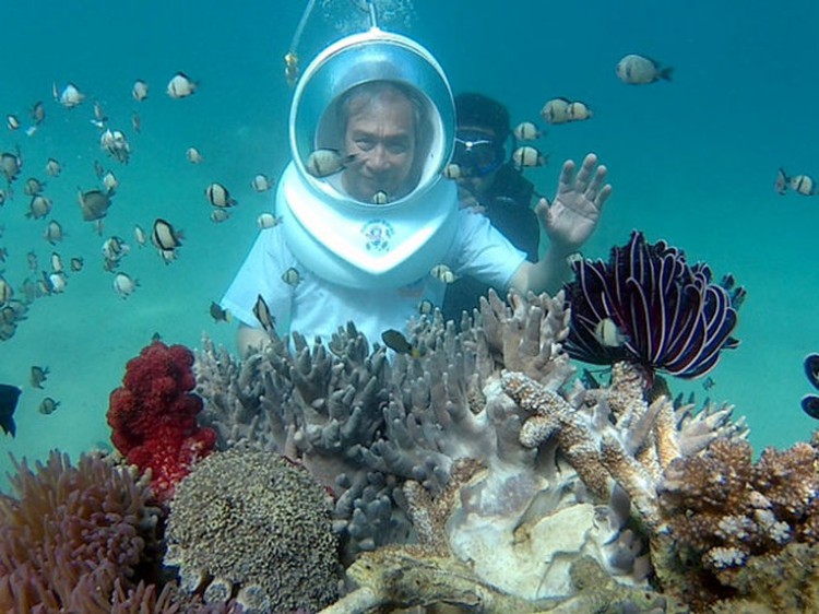 Seawalking in Vietnam’s Nha Trang a new tourist draw