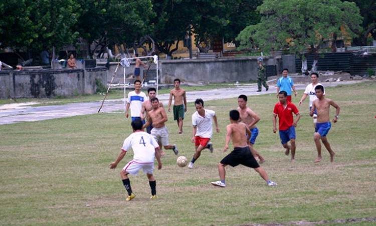 Football pitch a privilege in Vietnam’s Truong Sa archipelago