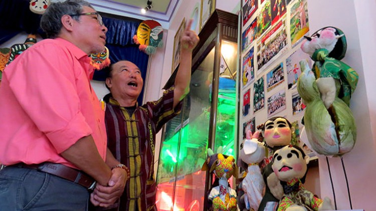 Artist opens Vietnam’s first solo puppetry museum