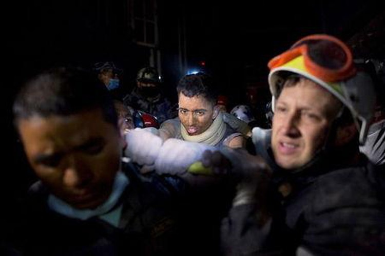 Nepali quake victim, found after 80-hour ordeal, laments his rescue