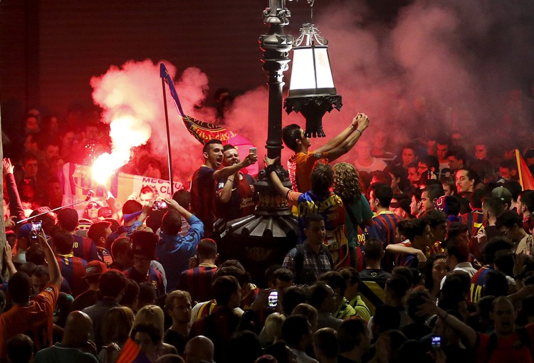 Barcelona wrap up 23rd La Liga crown with Messi goal