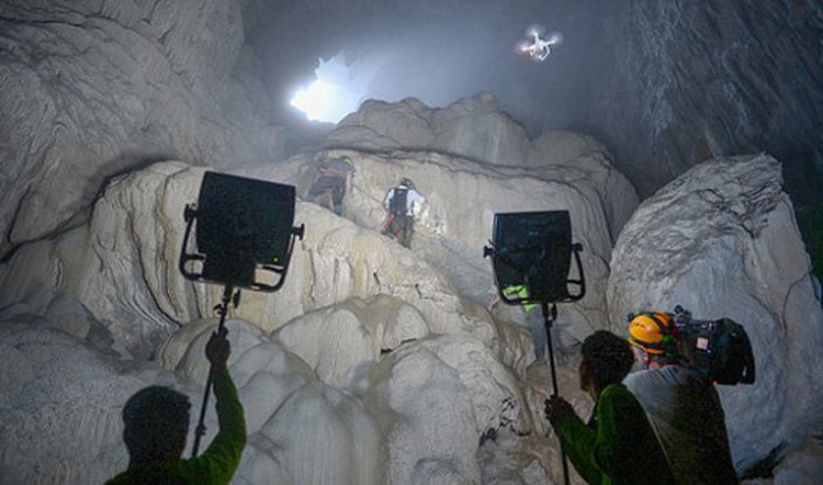 Behind-the-scenes stories of filming in Vietnam’s Son Doong