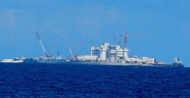 China illegally constructing nine-story building in Vietnam’s Truong Sa (Spratlys)