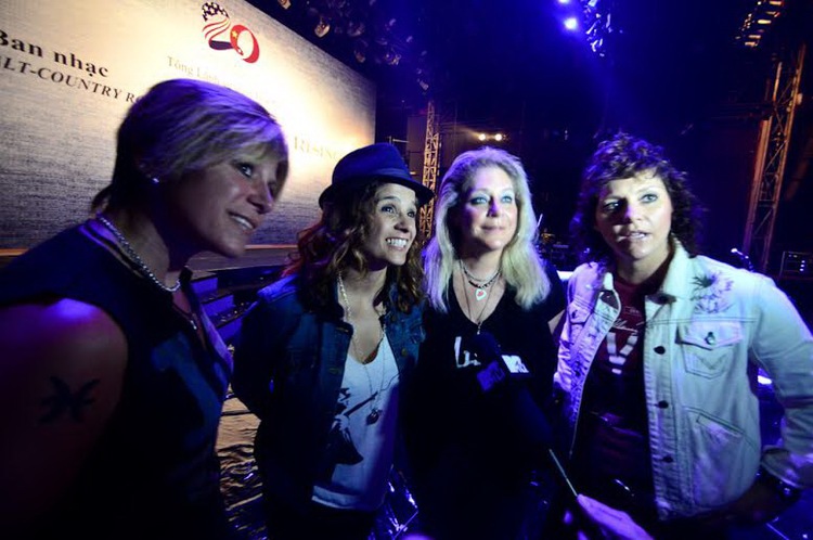 New York-based band Antigone Rising rocks in Ho Chi Minh City