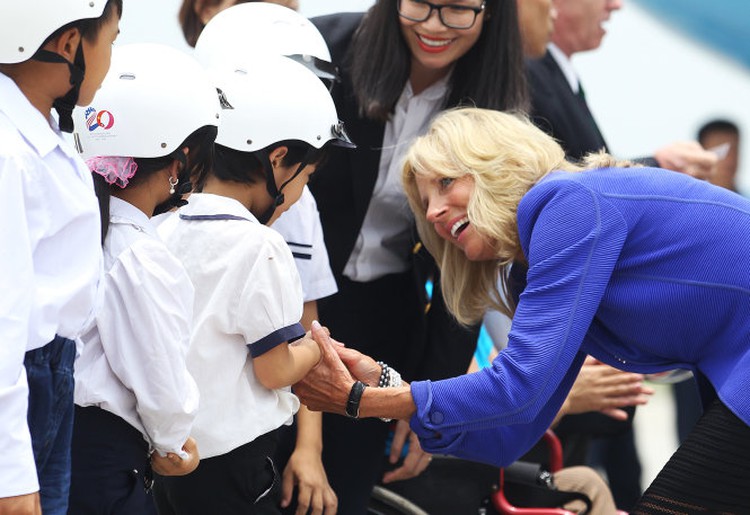US Second Lady Jill Biden visiting Vietnam