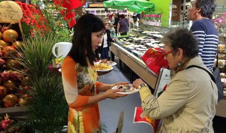Supermarkets help export Vietnamese products