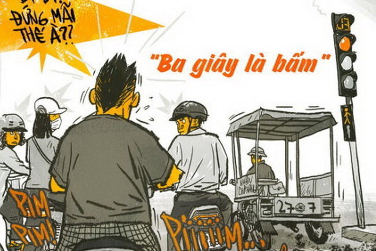 Vietnamese want strict fines for noisy honking