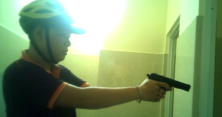 Trading guns in Vietnam