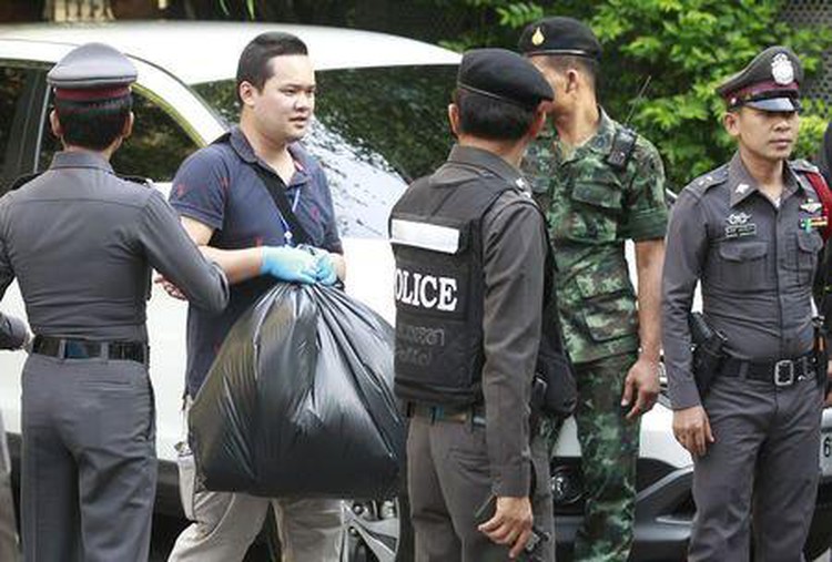 Thai police hunt more suspects after Bangkok bomb arrest