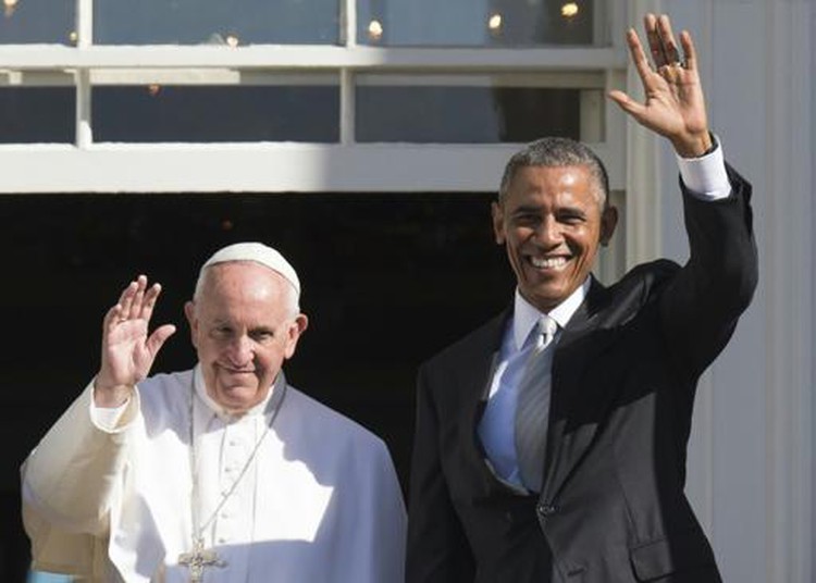 Pope says 'critical moment' in climate change fight